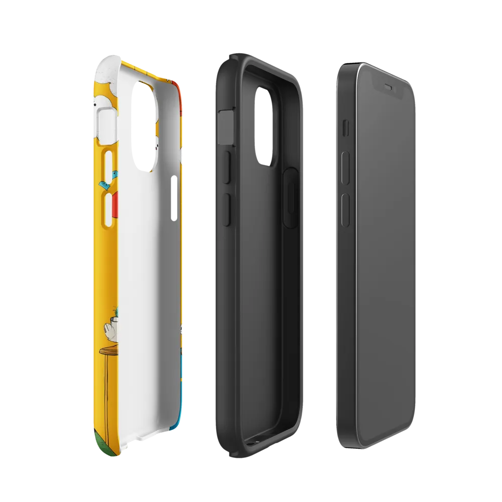 Dreamy Whimsy | Phone Case |  12 mini | Tough Case | Glossy