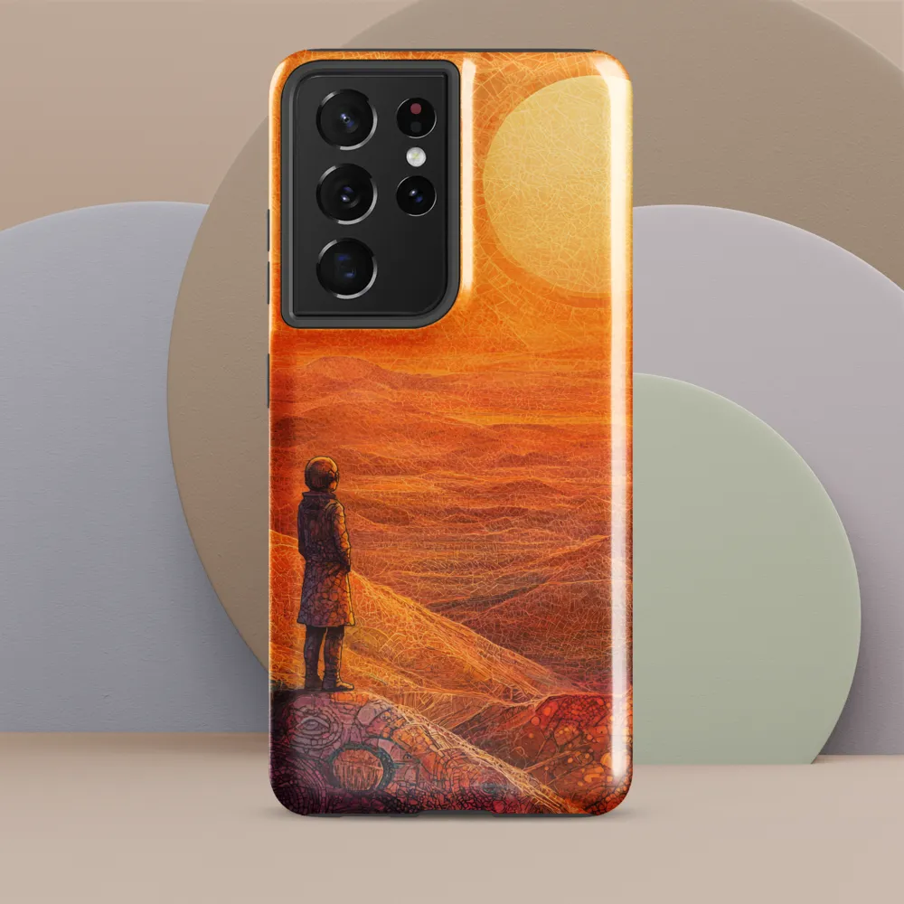 Reflections of a Distant Sun | Phone Case |  S21 Ultra | Tough Case | Glossy
