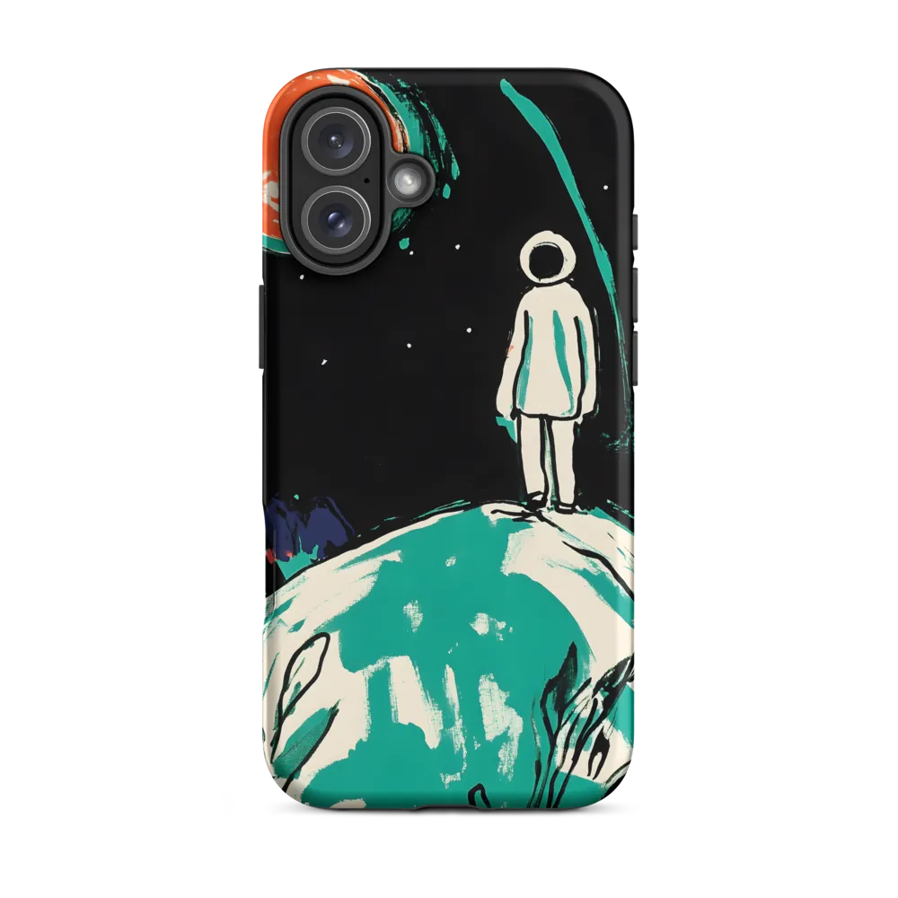 Solitary Explorations in the Cosmos | Phone Case |  16 Plus | Tough Case | Matte