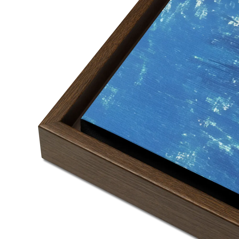 Whispers of Tranquility | Canvas with Brown Frame | 24″×36″