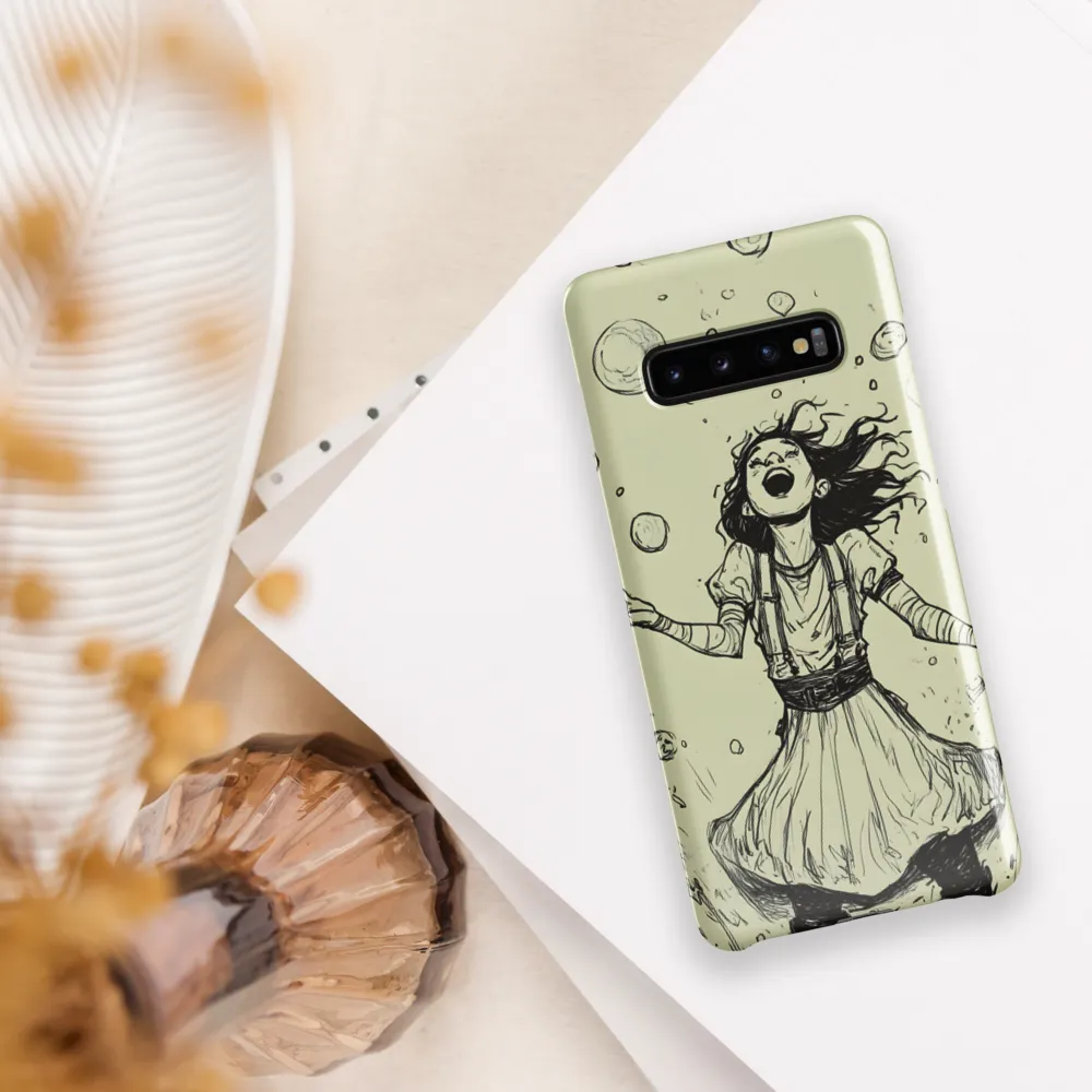 The Joy of Bubbles | Phone Case |  S10 Plus | Snap Case | Glossy