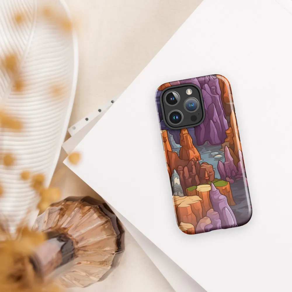 Vibrant Rockscape: A Digital Odyssey
