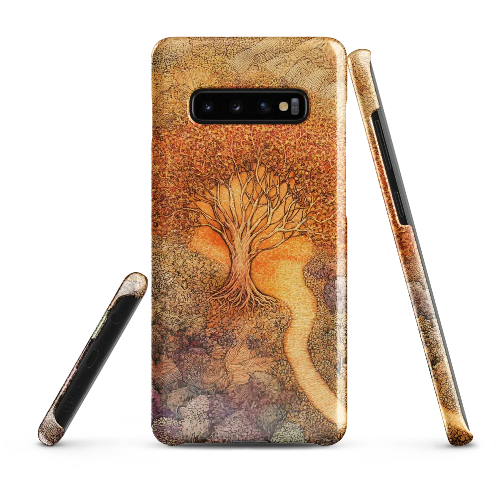 Pathway of Autumn Splendor | Phone Case |  S10 Plus | Snap Case | Glossy