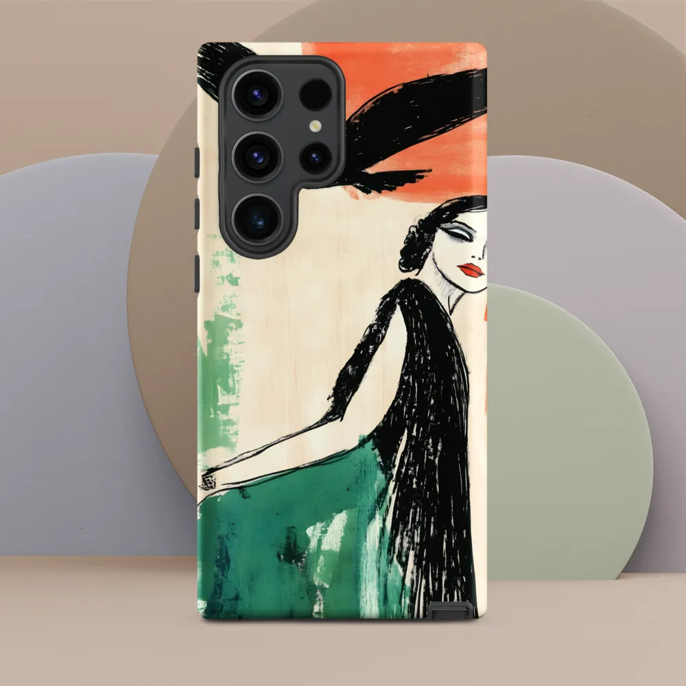Elegance in Flight | Phone Case |  S23 Ultra | Tough Case | Matte