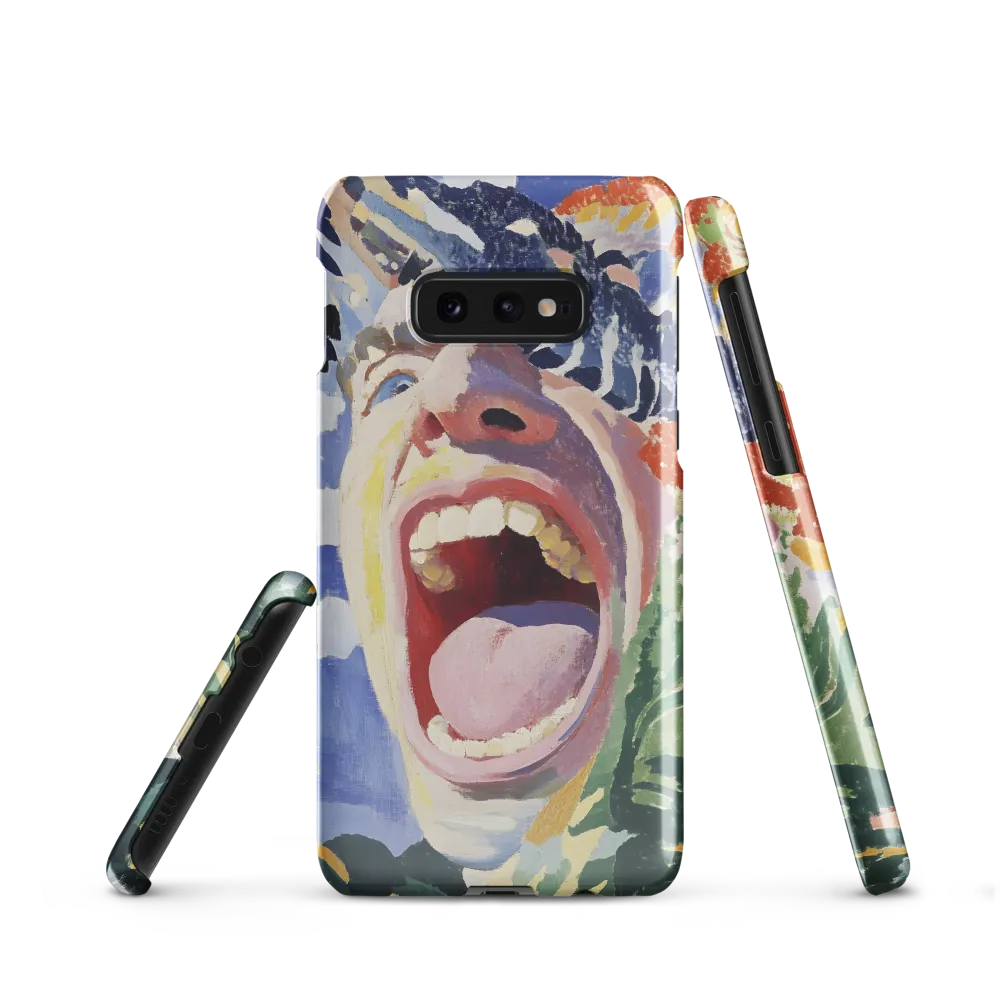 The Echo of Anguish | Phone Case |  S10e | Snap Case | Glossy