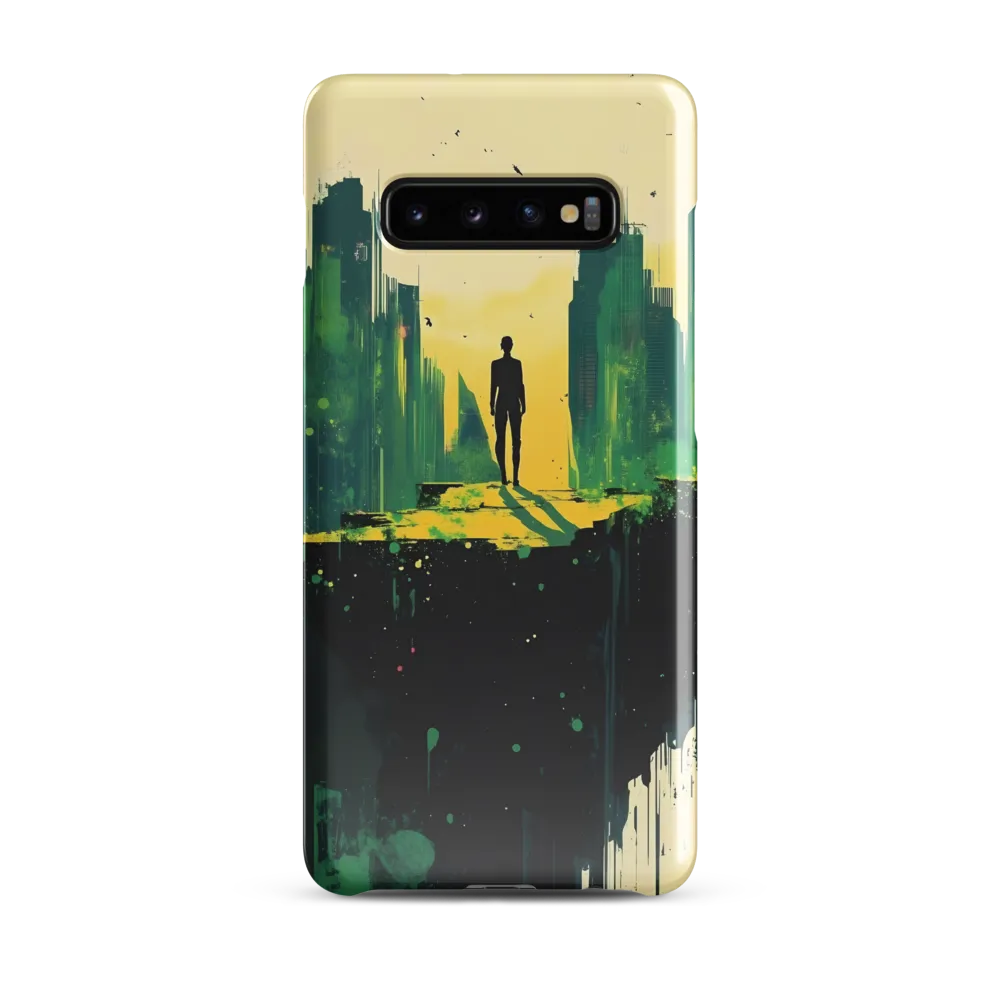 Ethereal Solitude in an Urban Landscape | Phone Case |  S10 Plus | Snap Case | Glossy