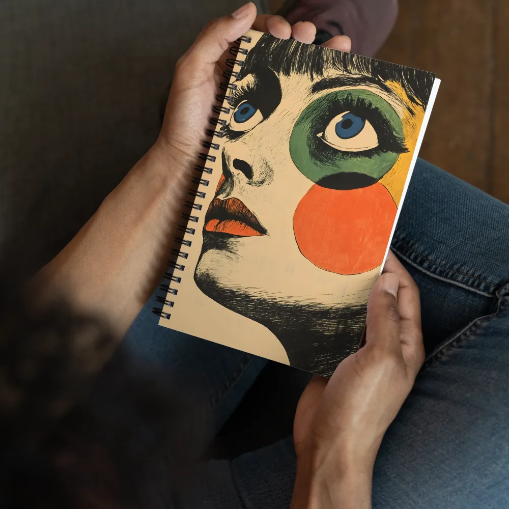 Bold Visage | Spiral Notebook