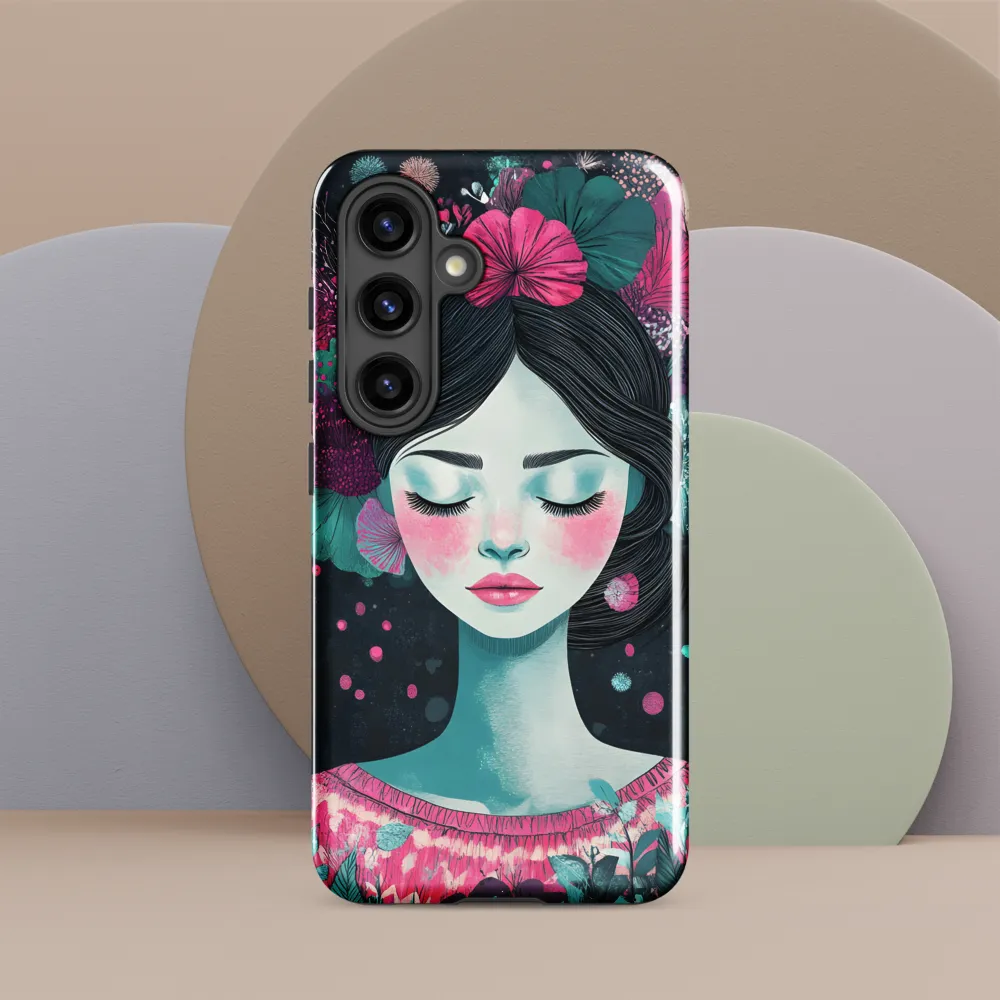 Embrace of Floral Serenity