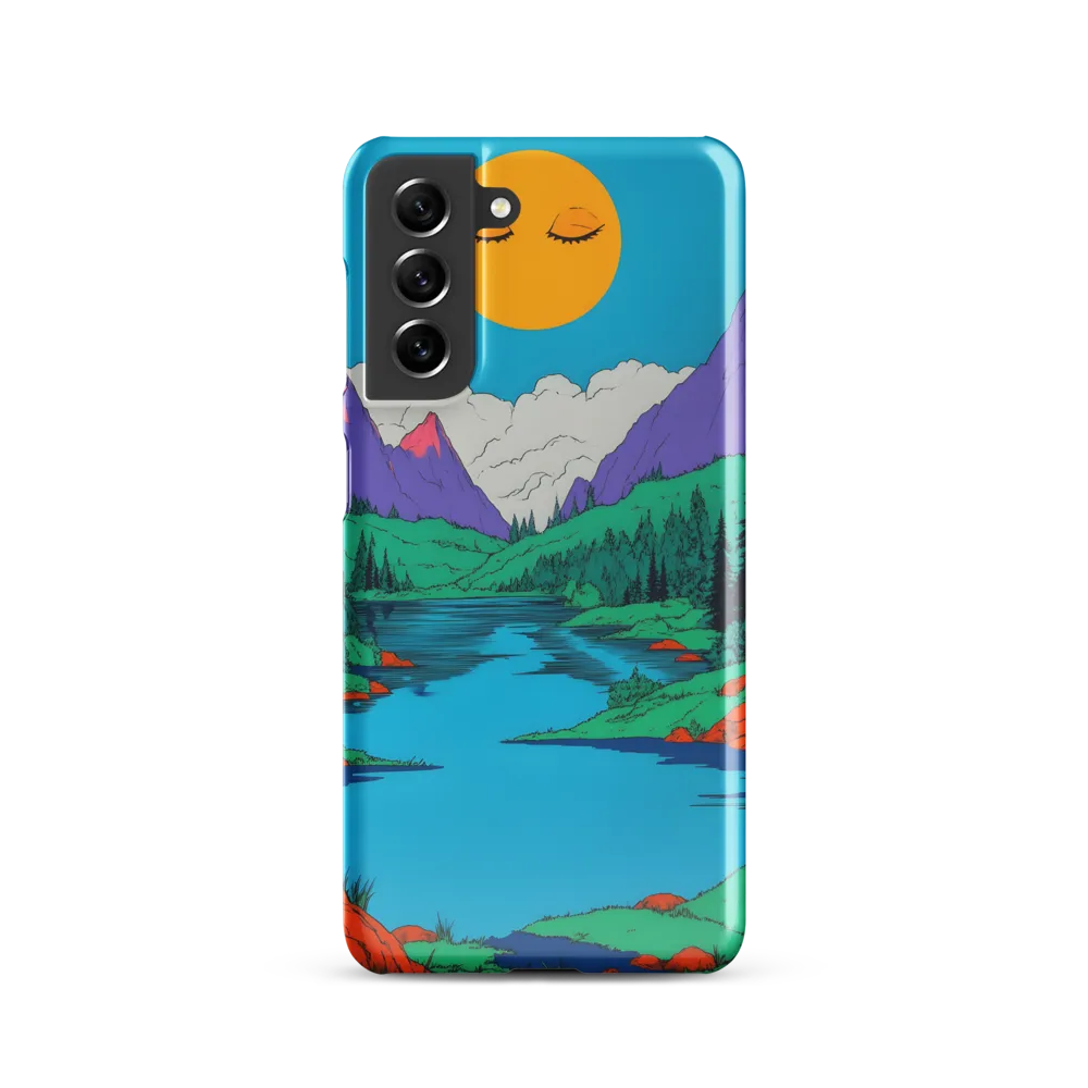 Whimsical Serenity in Vibrant Colors