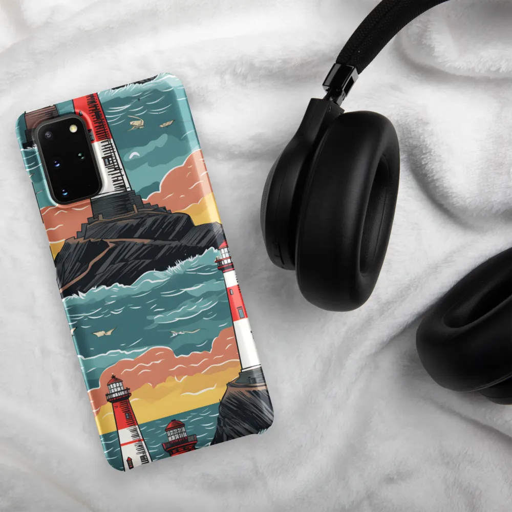 Lighthouses in a Whimsical Ocean