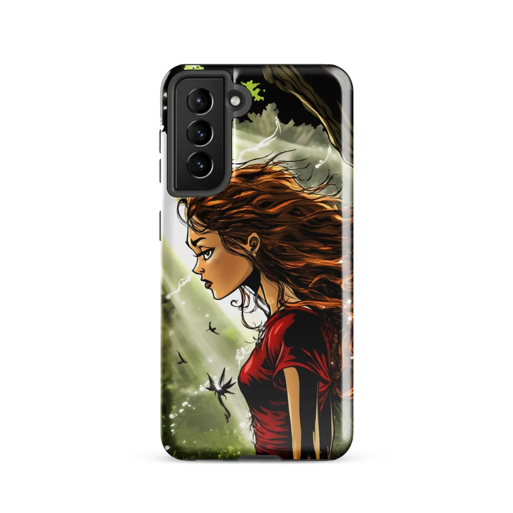 Whispers of Enchantment | Phone Case |  S21 | Tough Case | Glossy