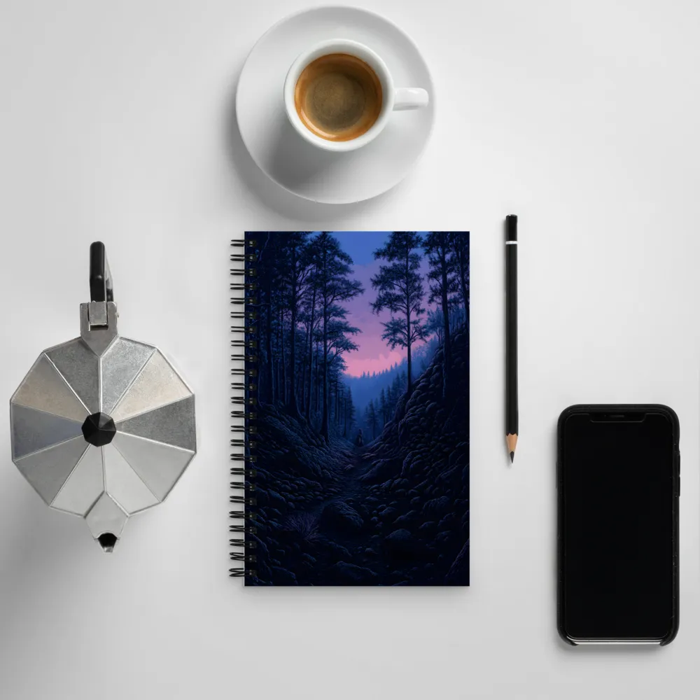 Twilight Path | Spiral Notebook