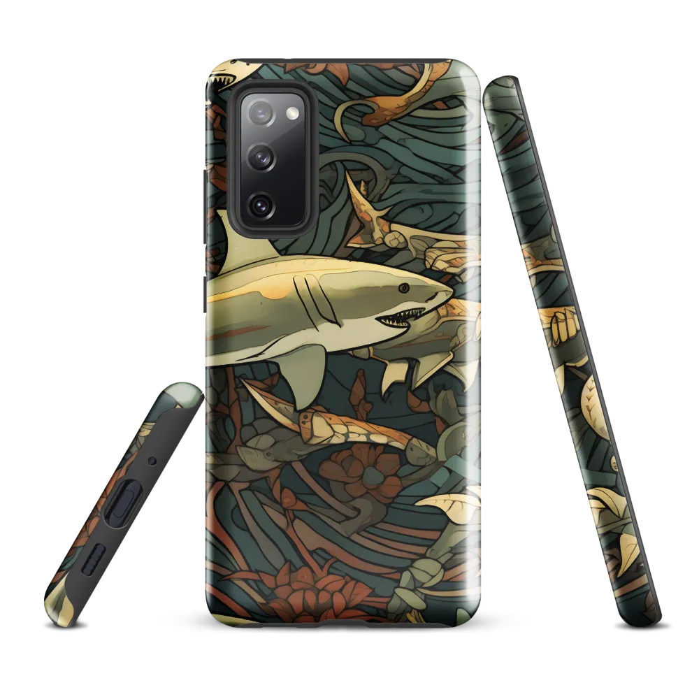 Dynamic Harmony of Sharks and Flora