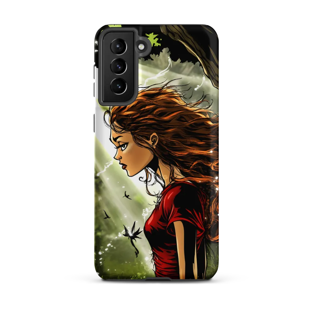 Whispers of Enchantment | Phone Case |  S21 Plus | Tough Case | Matte