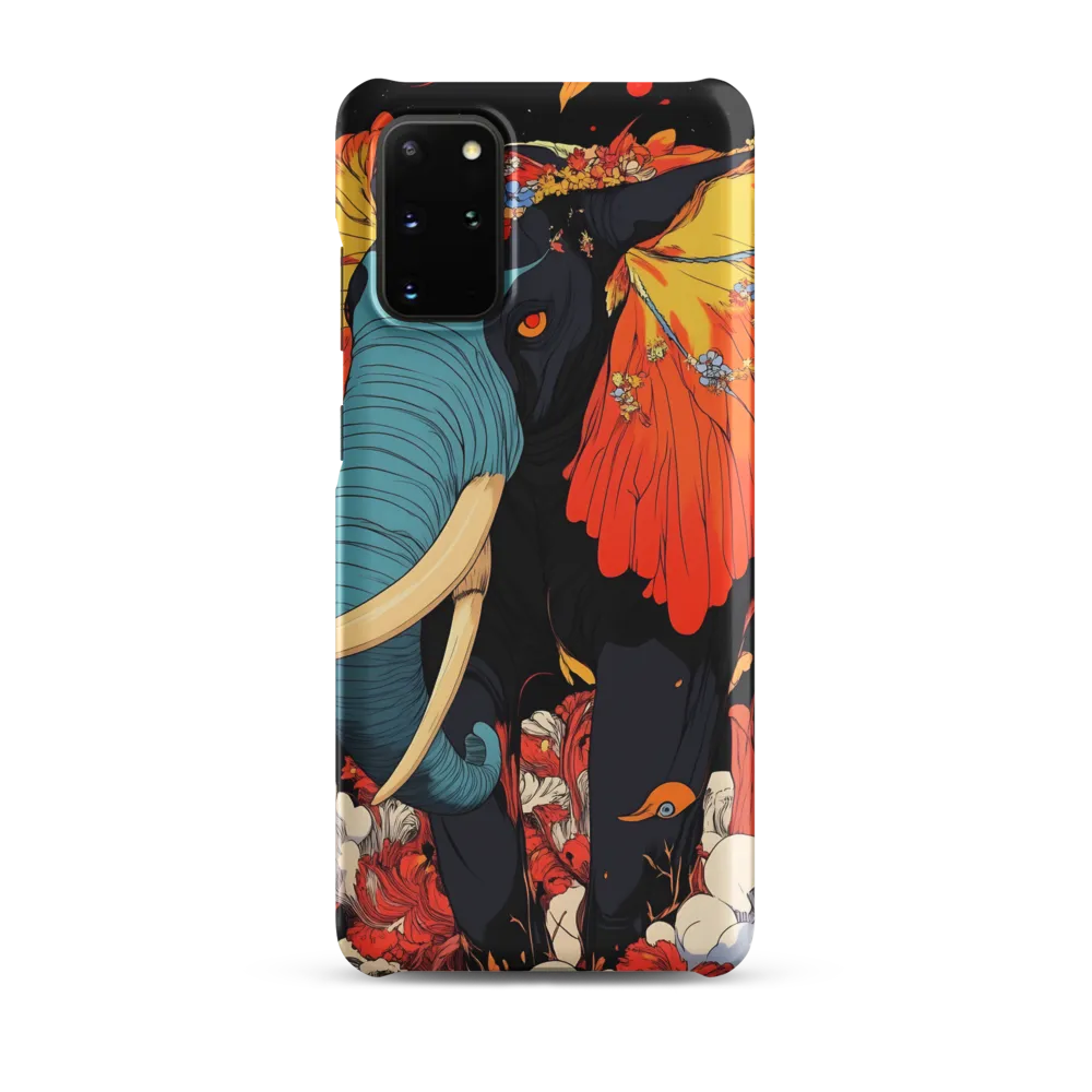 Majesty of the Floral Elephant | Phone Case |  S20 Plus | Snap Case | Matte