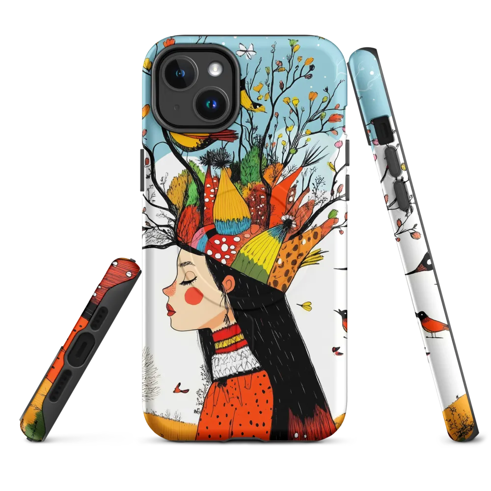 Whispers of Nature | Phone Case |  14 Plus | MagSafe® Tough Case | Matte