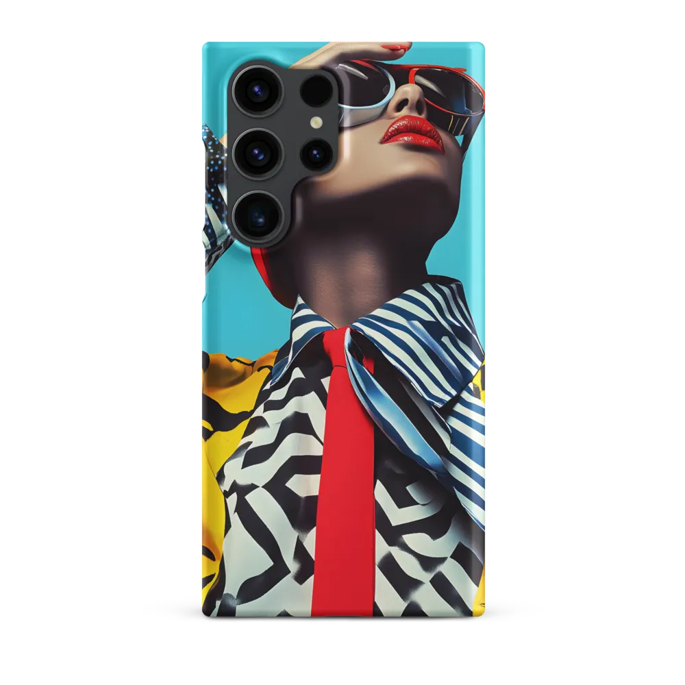 Chic Confidence in Bold Patterns