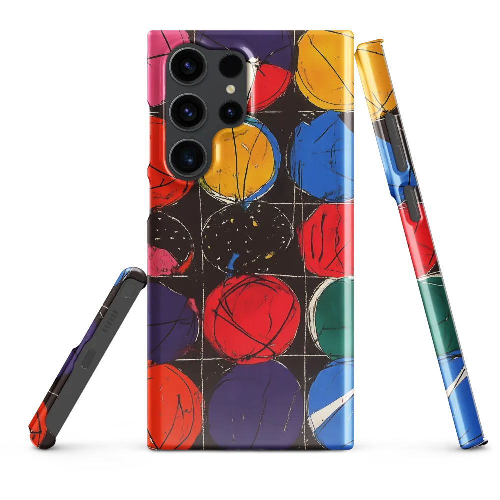 Colorful Circles in Abstract Harmony