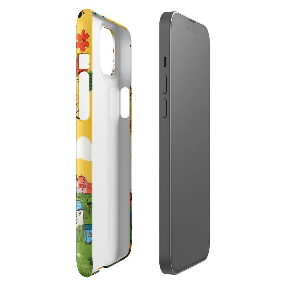 Whimsical Blooms of Life | Phone Case |  14 Plus | Snap Case | Glossy