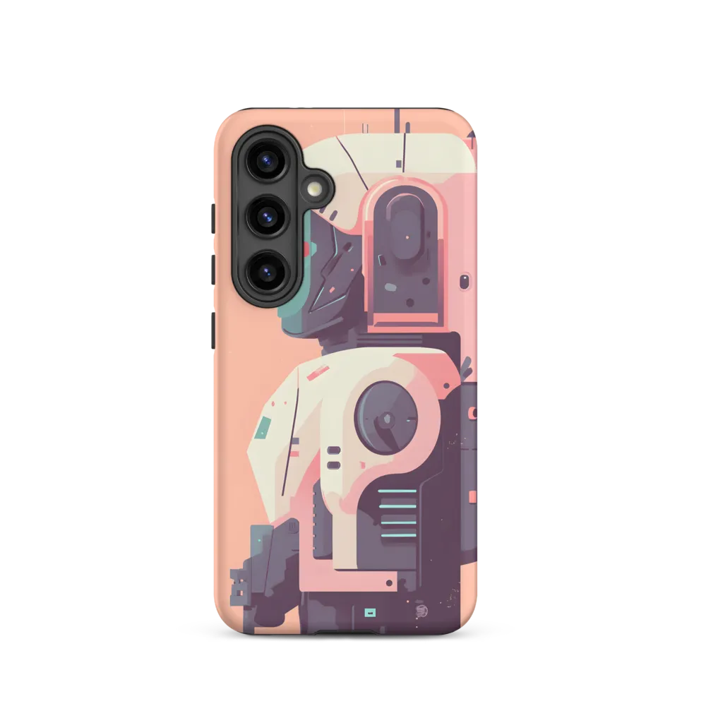 Futuristic Astronaut Bot | Phone Case |  S24 | Tough Case | Matte