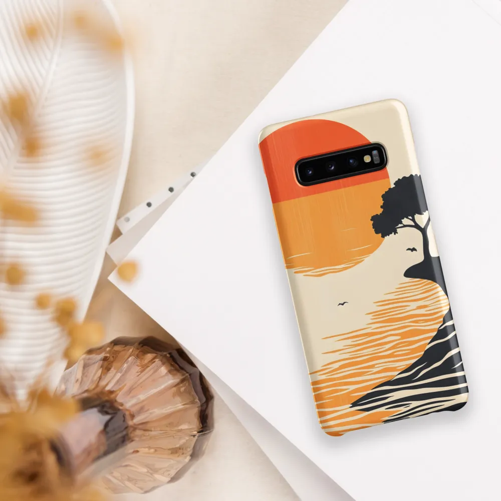 Serene Sunset | Phone Case |  S10 Plus | Snap Case | Matte