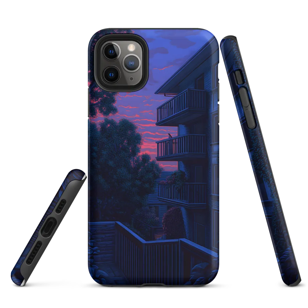 Urban Serenity at Dusk