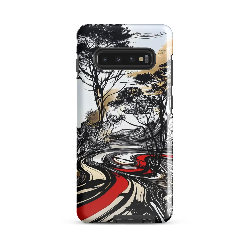 Serenity in Motion | Phone Case |  S10 Plus | Tough Case | Glossy