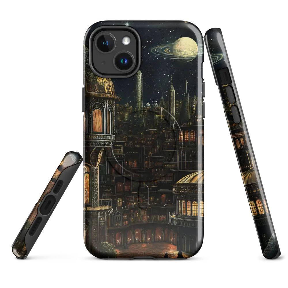 Celestial Enigma: A Surreal Cityscape