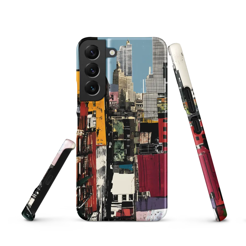 Urban Collage: A Vivid Cityscape