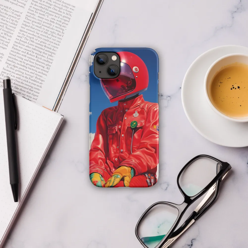 Astronaut in Crimson