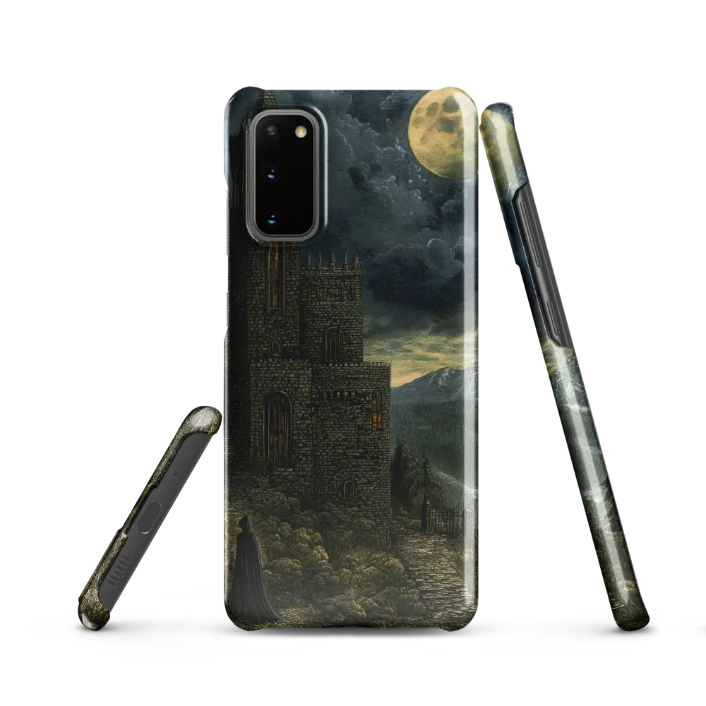 Whispers of the Moonlit Castle | Phone Case |  S20 | Snap Case | Glossy