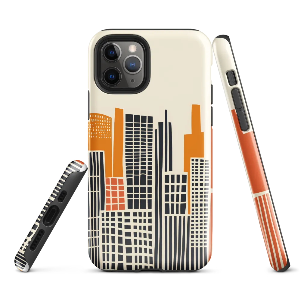 Urban Rhythms: A Graphic Cityscape