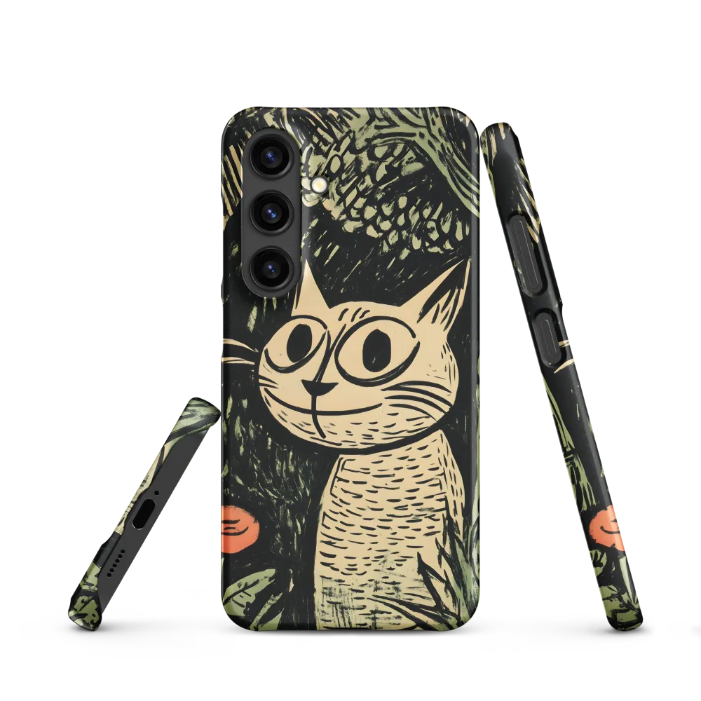 Whimsical Cat in the Forest
