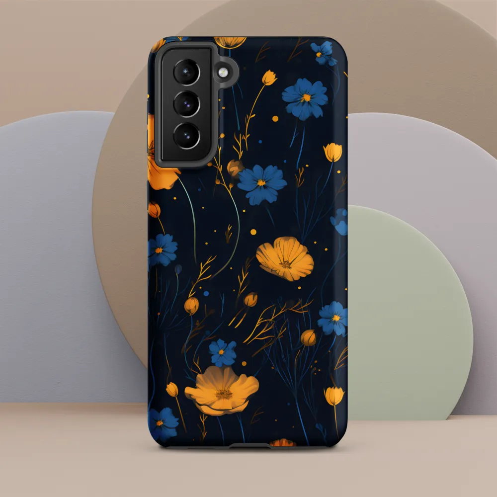 Nocturnal Blossoms | Phone Case |  S21 Plus | Tough Case | Matte