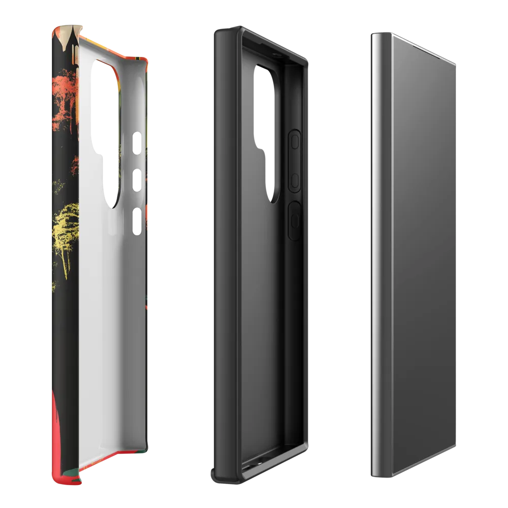 Elysian Echoes: A Surreal Reflections | Phone Case |  S24 Ultra | Tough Case | Matte