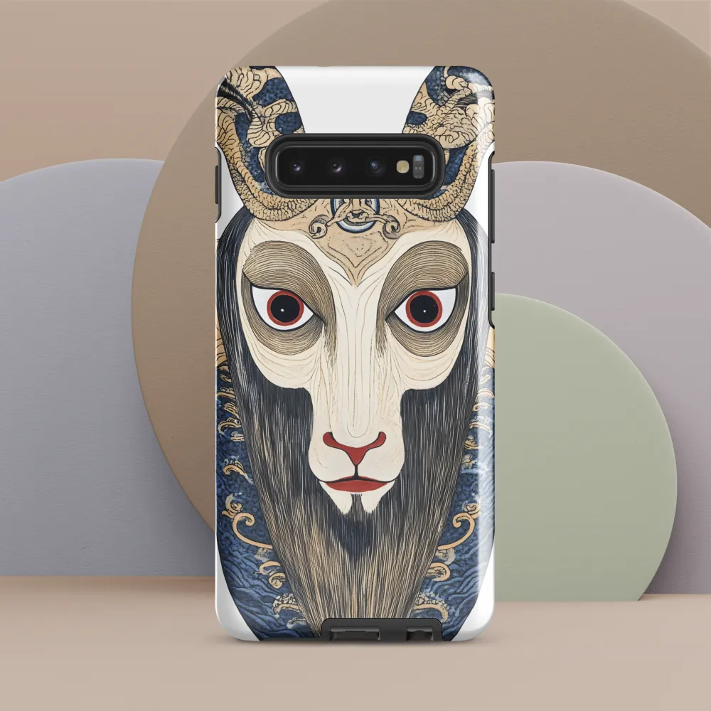 Ethereal Gaze of the Ram | Phone Case |  S10 Plus | Tough Case | Glossy