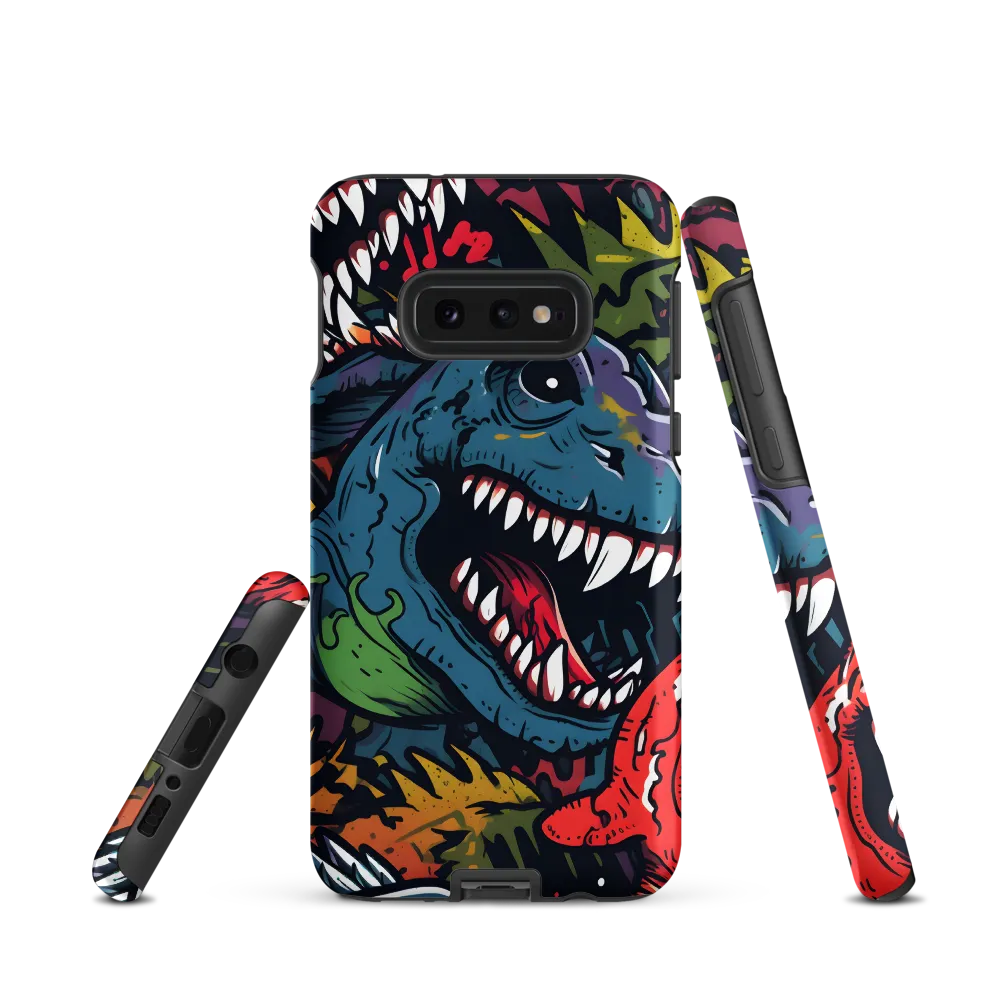 Dino Mania: A Colorful Frenzy