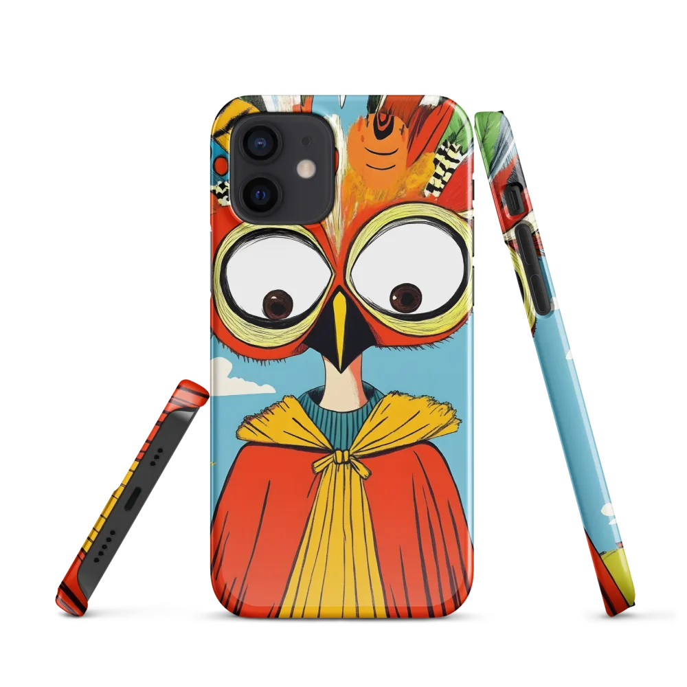 A Whimsical Encounter: The Owl-Human Fusion