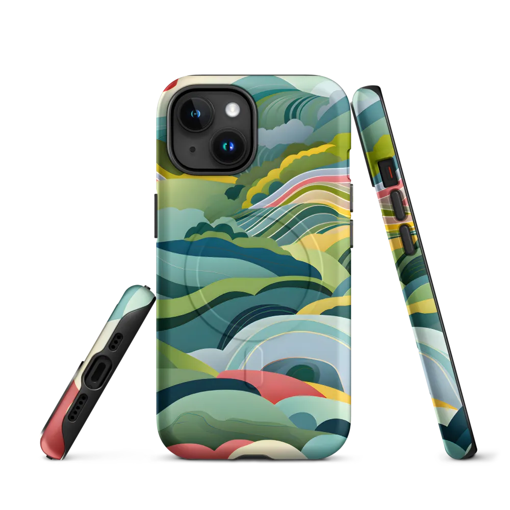 Waves of Serenity | Phone Case |  15 | MagSafe® Tough Case | Matte