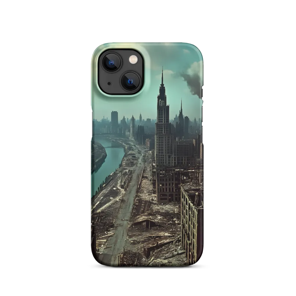 Urban Ruins: A Futuristic Reflection | Phone Case |  13 | Snap Case | Matte