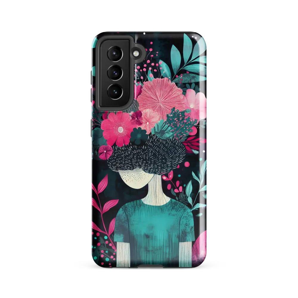Floral Harmony: A Portrait of Serenity