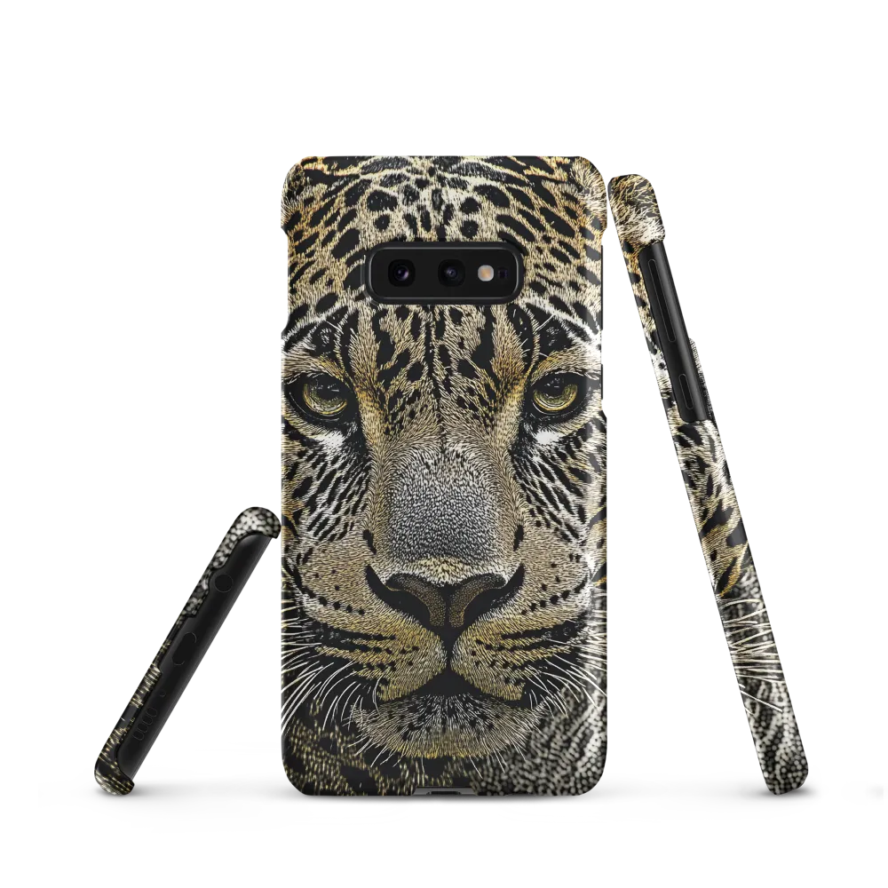 The Majestic Gaze: Portrait of a Leopard