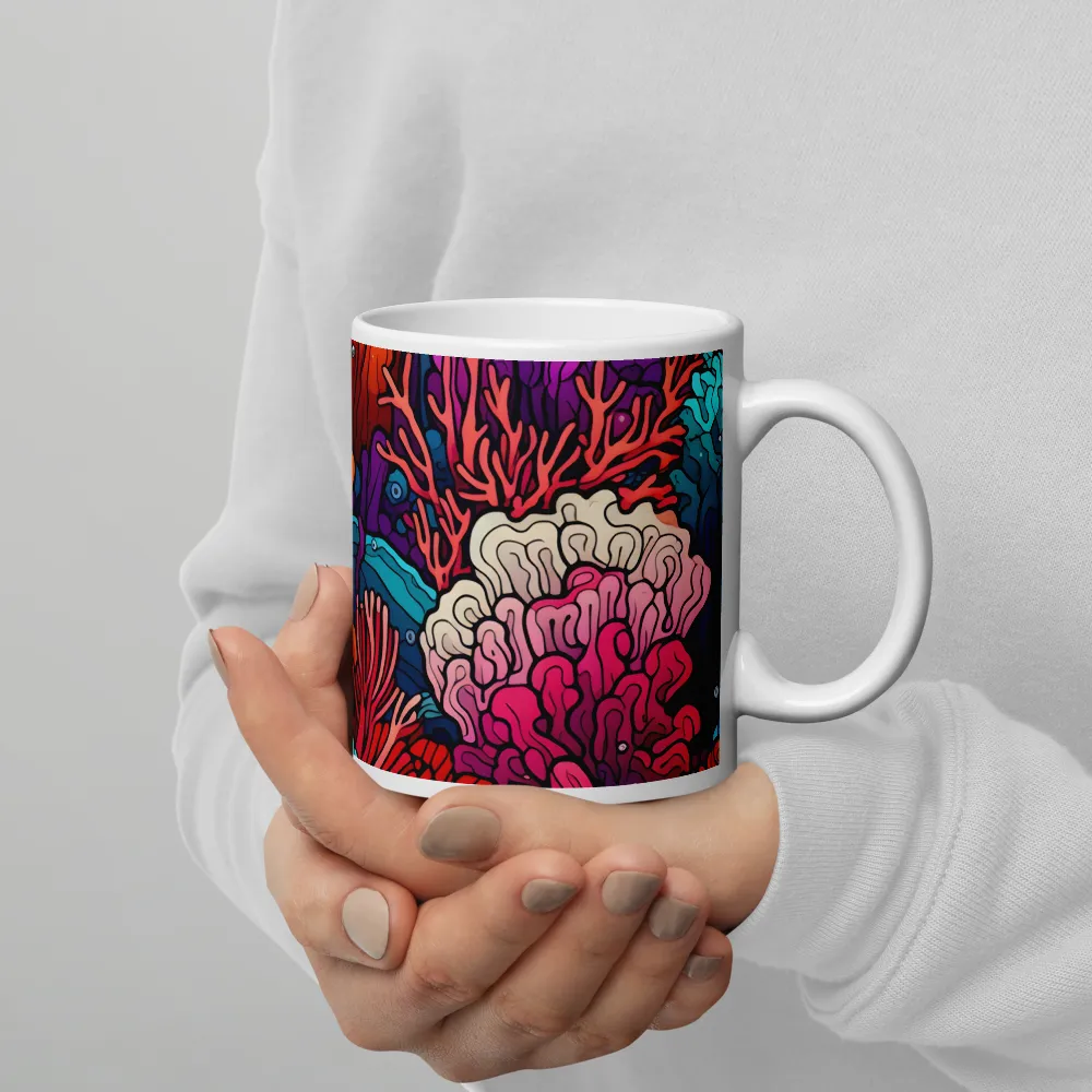 Vibrant Underwater Symphony | Mugs | Multiple Sizes & Colors