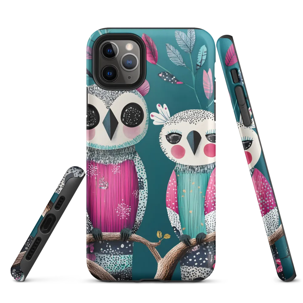 Whimsical Duo: A Celebration of Nature and Color