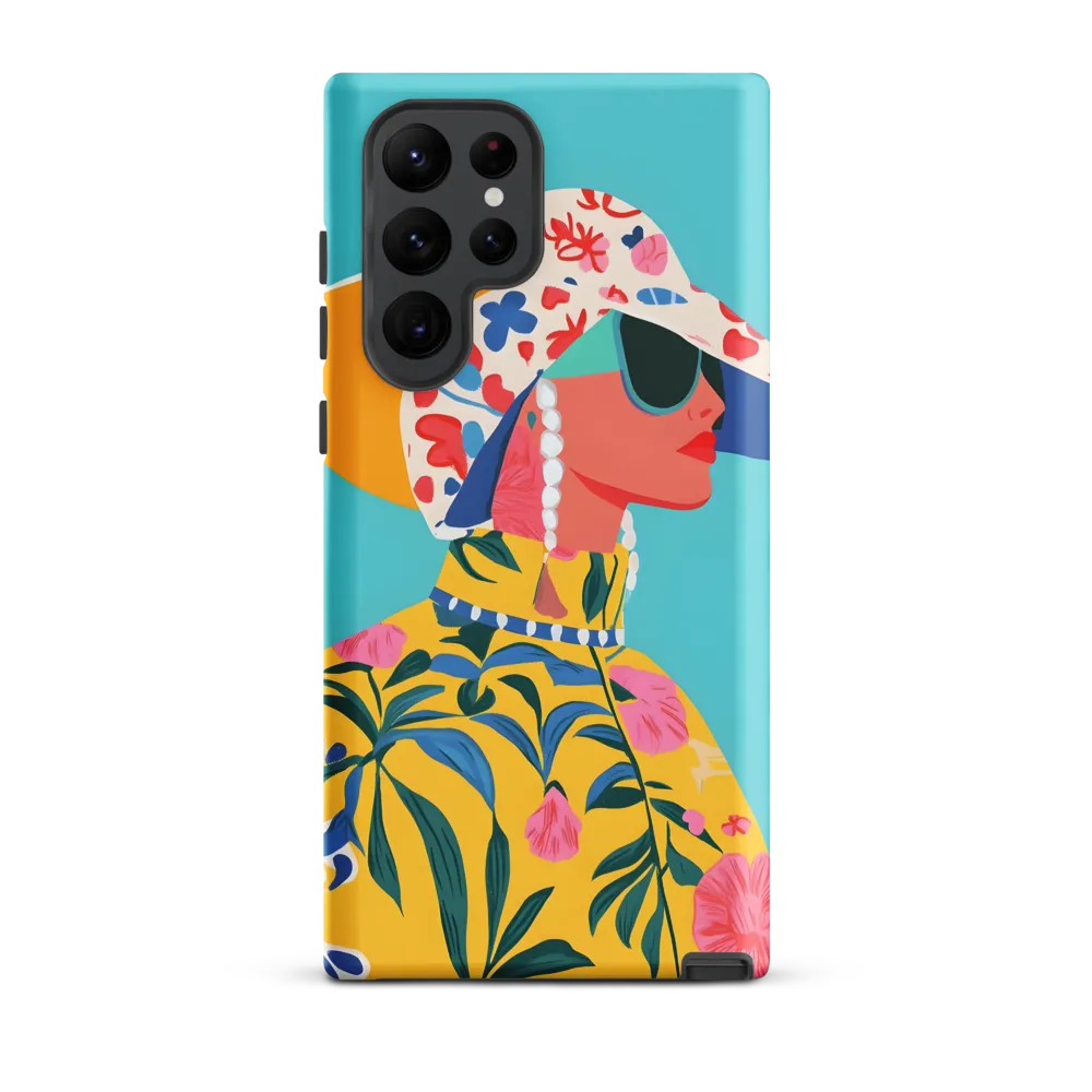 Tropical Confidence: A Fashion Portrait
