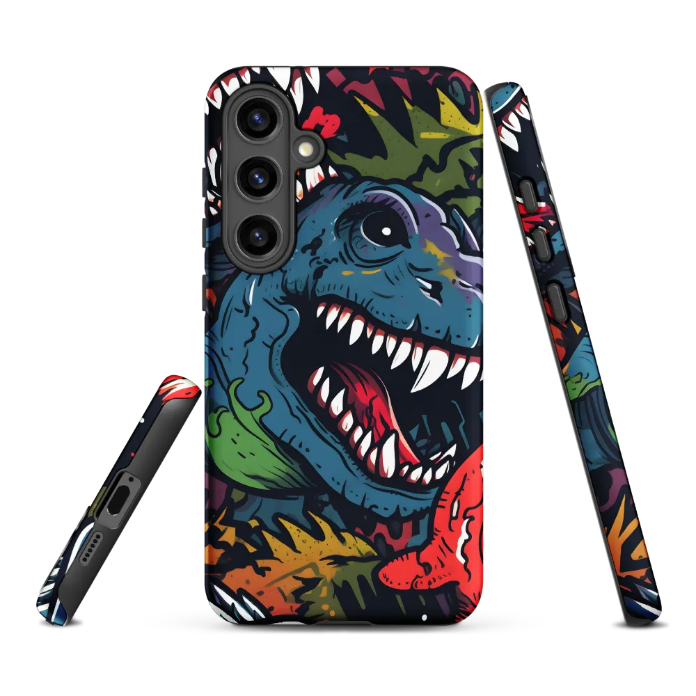 Dino Mania: A Colorful Frenzy