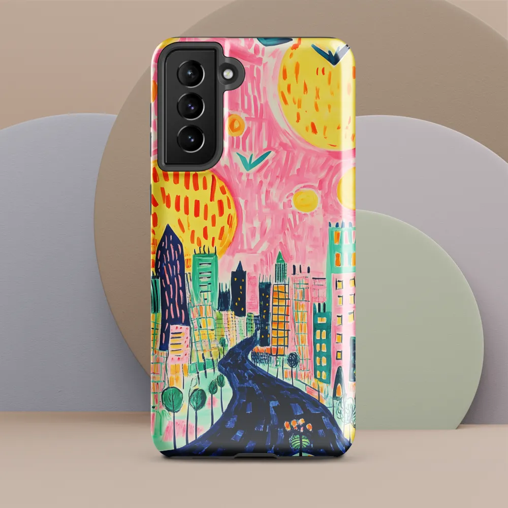 Whimsical Cityscape