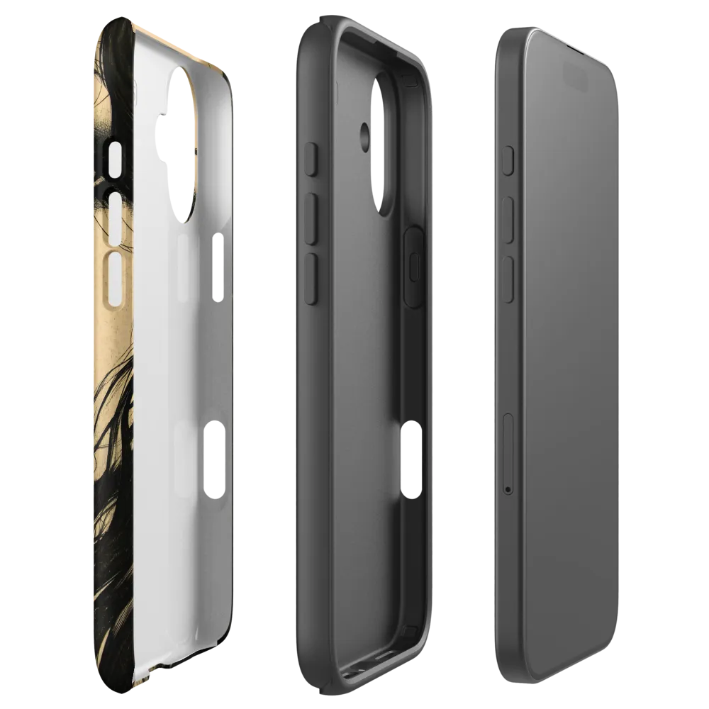 Enigmatic Gaze | Phone Case |  16 Plus | Tough Case | Matte