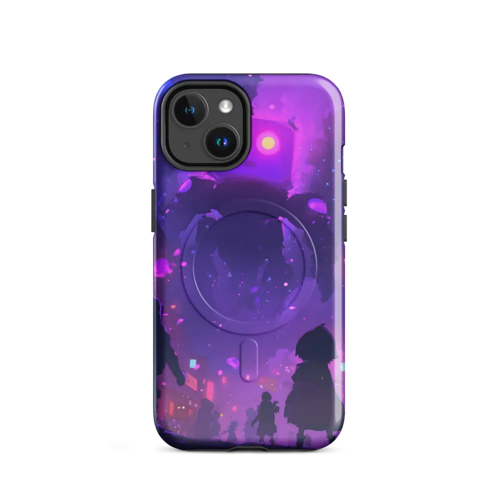 Awakening of the Neon Guardian | Phone Case |  14 | MagSafe® Tough Case | Glossy