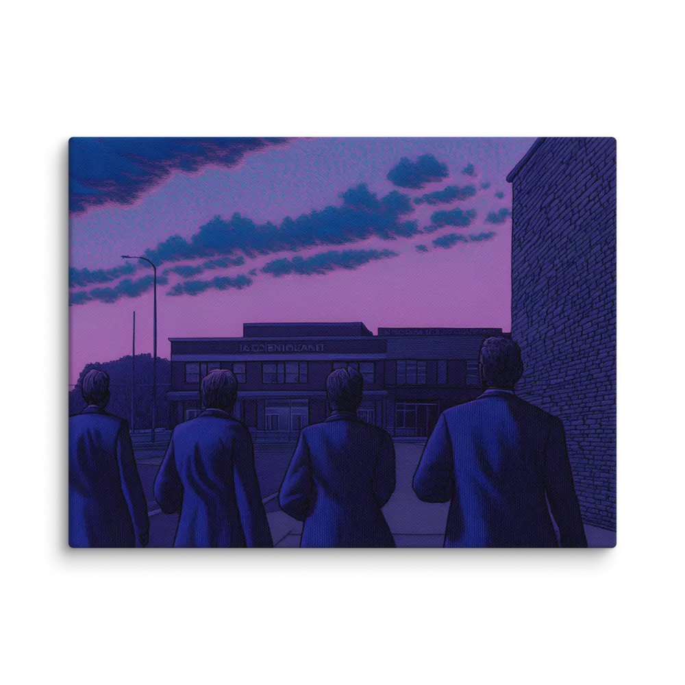 The Twilight Stroll | Canvas | 9″×12″